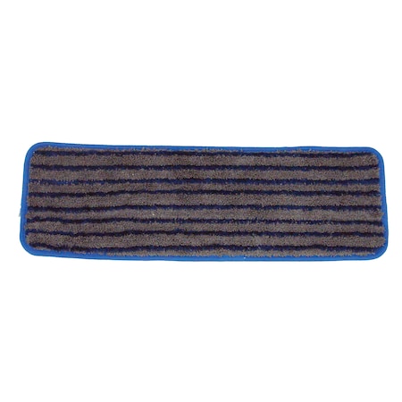 Golden Star Gray With Blue Scrubber Microfiber, PK3 AMM18HDBWGRS-3PK